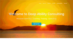 Desktop Screenshot of deepability.com